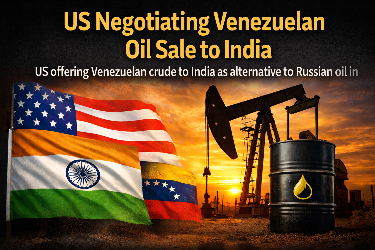 US negotiating with India on Venezuelan oil sale, US envoy says